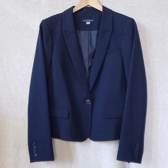 tommy navy blazer